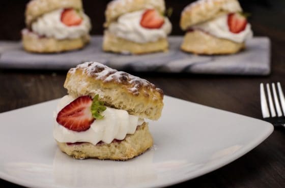 Strawberry Scone