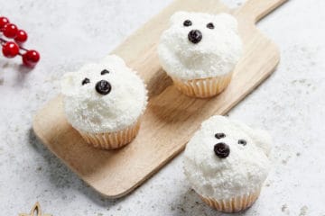 Polar Bear Cupcakes